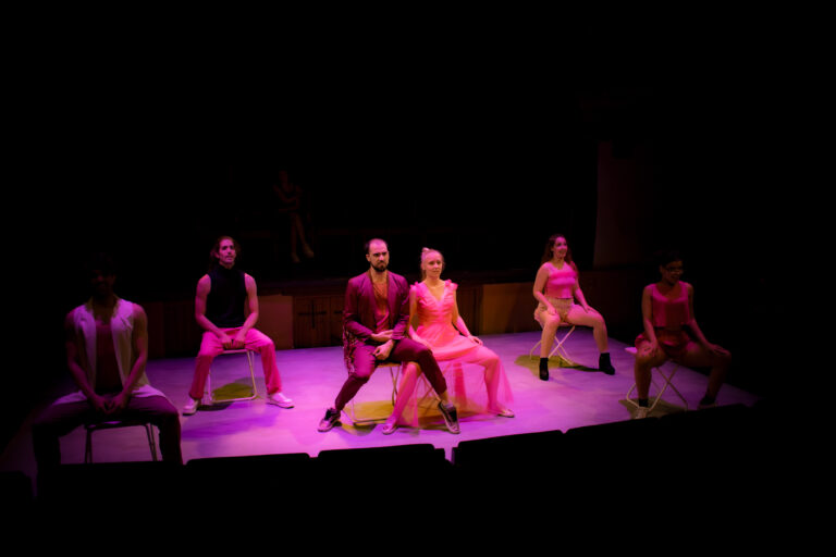 Fotografía de vestuario para la obra de teatro Los Prodigios Teatro Clásico Alcalá de Henares diseñado por Berta Navas