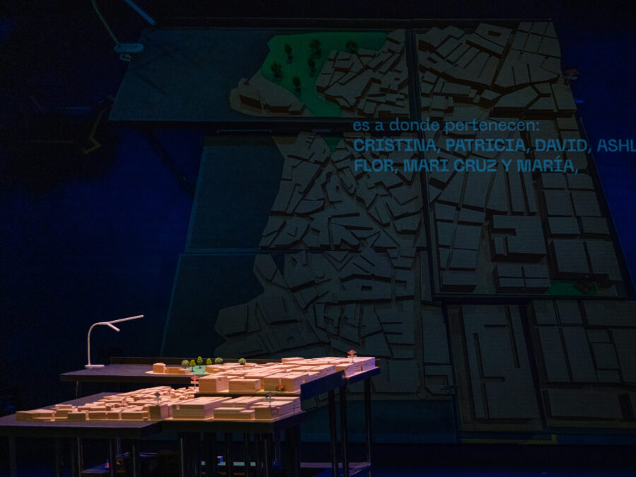 Escenografía teatral contemporánea en Madrid