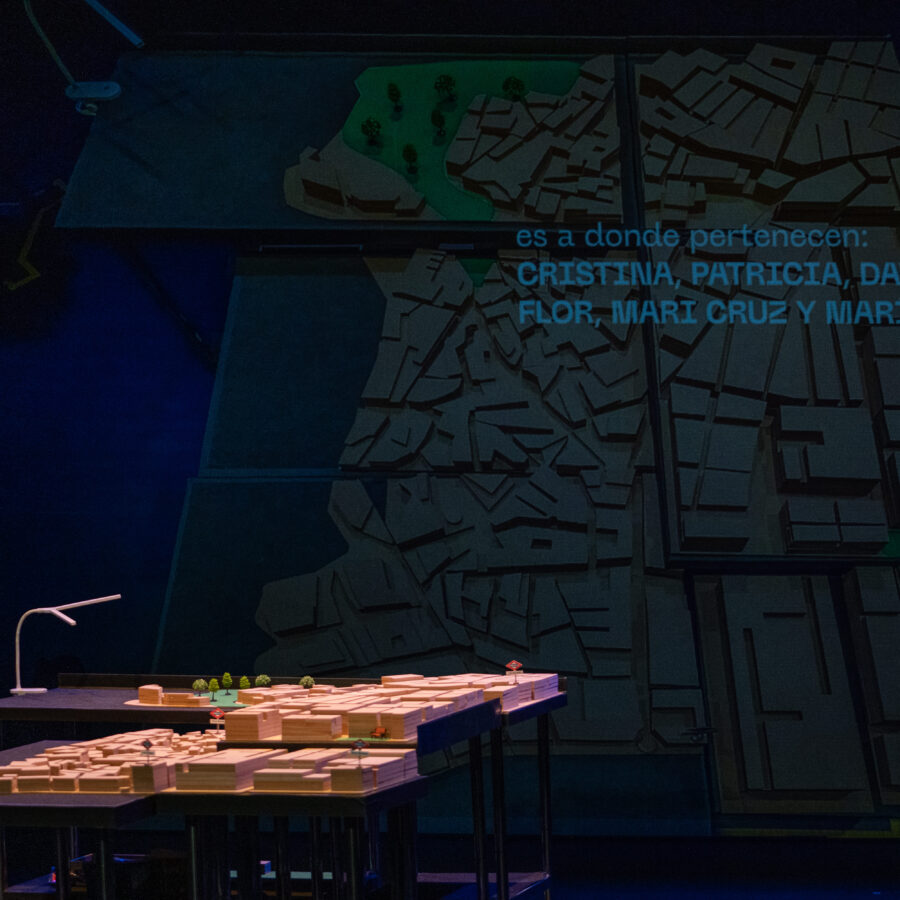 Escenografía teatral contemporánea en Madrid